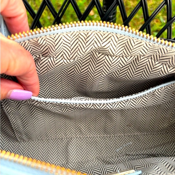 NWT💎Moda Luxe💎 Unique Light blue “Betty” Shoulder bag! - Picture 7 of 9